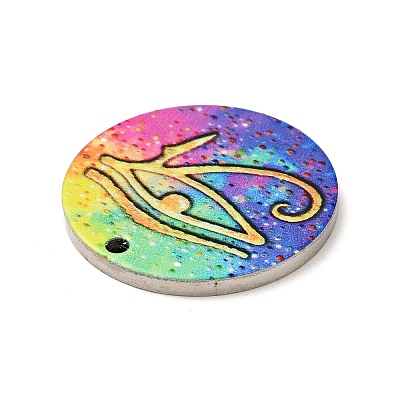 Non-Tarnish 201 Stainless Steel Pendants STAS-J041-04C-1