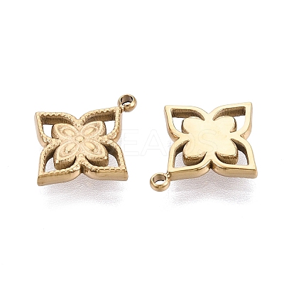 304 Stainless Steel Charms STAS-F322-03G-1