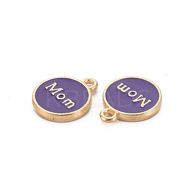Mother's Day Alloy Enamel Charms LS-ENAM-T016-11H-RS-1