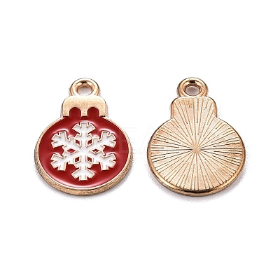 Christmas Alloy Enamel Pendants LS-X-ENAM-D047-17G-03-1