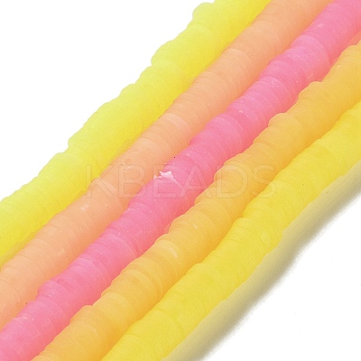 Handmade Polymer Clay Beads Strands CLAY-F004-C-1