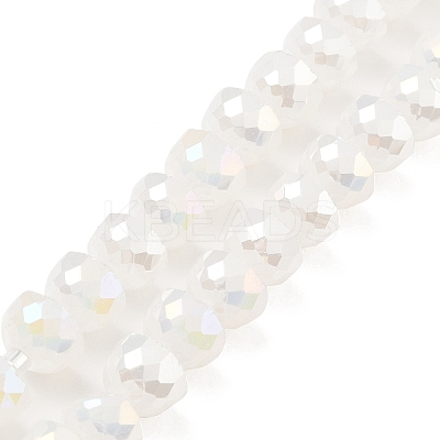 AB Color Plate Glass Beads Strands EGLA-P051-02A-A02-1