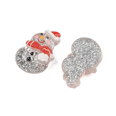 Christmas Series Cute Transparent Resin Decoden Cabochons RESI-S03-03B-1