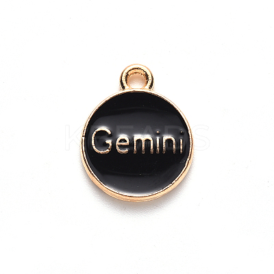 Alloy Enamel Pendants LS-ENAM-S124-01A-08I-1