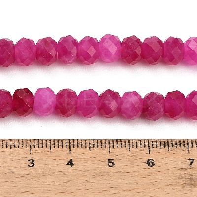 Faceted Dyed Natural White Jade Beads Strands GG-CBAE966-01A-O-1