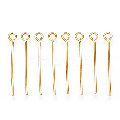 Brass Eye Pin KK-G331-09-0.7x25-1