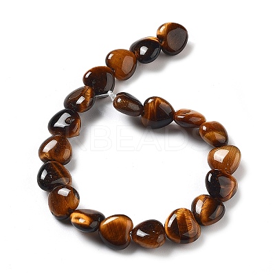 Natural Tiger Eye Beads Strands G-P528-C02-01-1