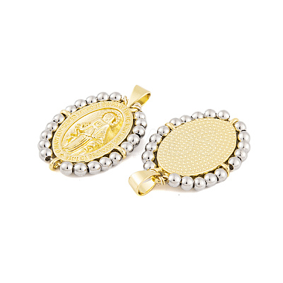 Rack Plating Brass Pendants KK-P269-15G-C-1