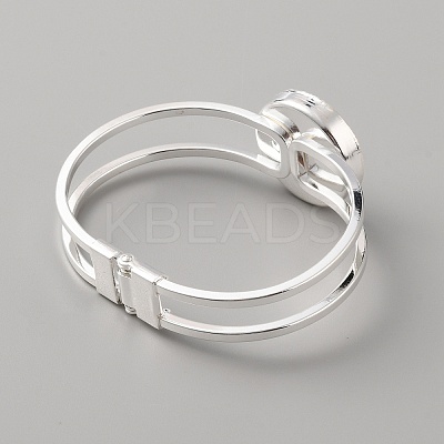 Brass Double-Wire Hinged Bangle Making MAK-WH0001-03-1