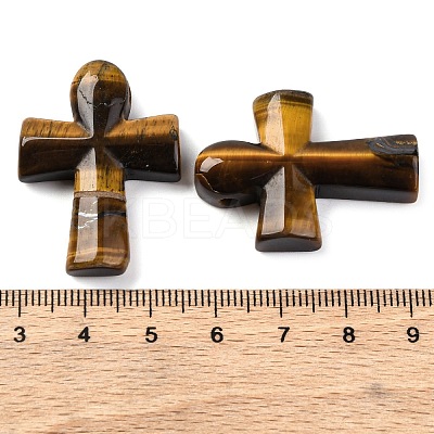 Natural Tiger Eye Pendants G-B122-02N-1
