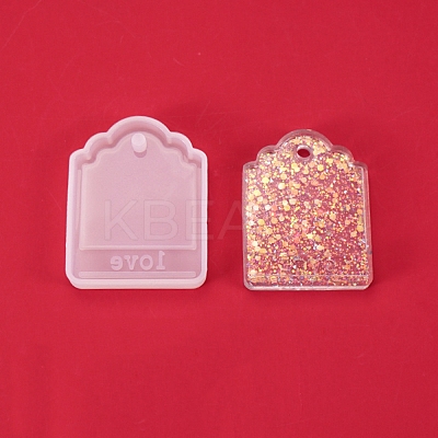 Pendant Silicone Molds X-DIY-L021-47-1