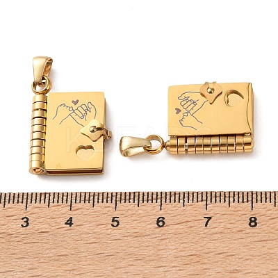 304 Stainless Steel Pendants SA-CBA694E-01G-04-1