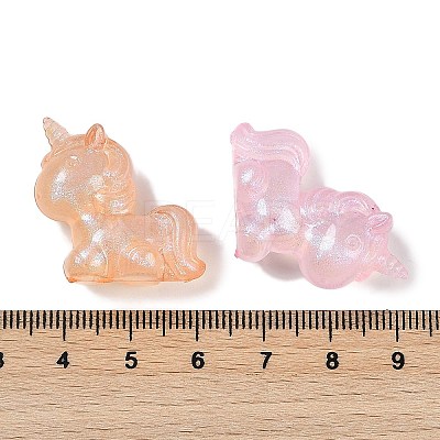 Luminous Transparent Acrylic Beads LACR-U001-09-1