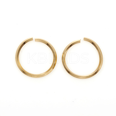 304 Stainless Steel Open Jump Rings STAS-G224-22G-08-1