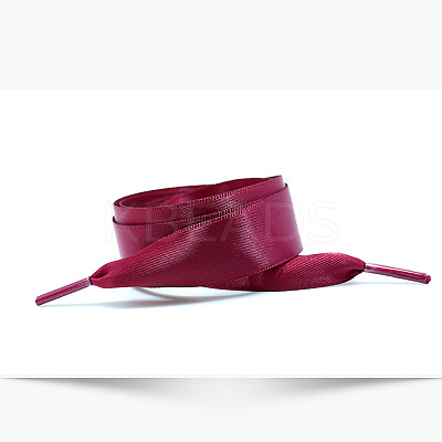 Flat Polyester Shoelaces AJEW-H155-04A-1
