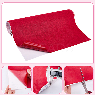 Suede Fabric for Car Interior Decoration Modified Furniture Decorationm AJEW-WH0561-91A-1