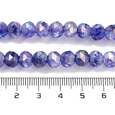 Baking Paint Glass Beads Strands GLAA-H032-05-03-1