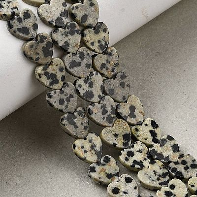 Natural Dalmatian Jasper Beads Strands G-M403-A31-03-1
