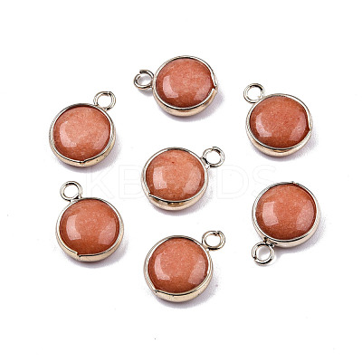 Natural White Jade Pendants G-N326-143-1