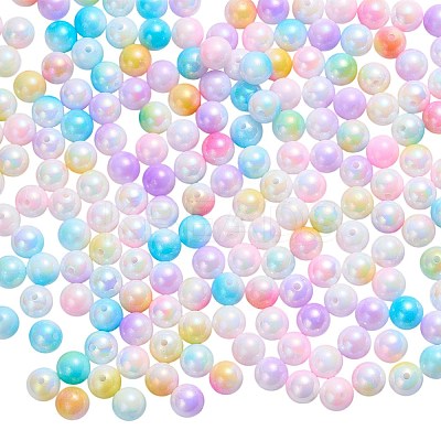 100G Opaque Acrylic Beads OACR-SZ0001-64-1