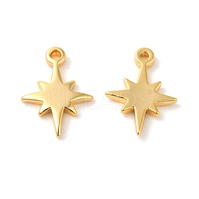 Brass Charms X-KK-F087-01G-01-1