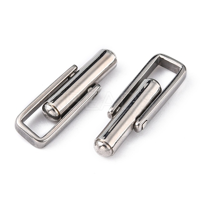 304 Stainless Steel Cuffinks STAS-H052-16-1
