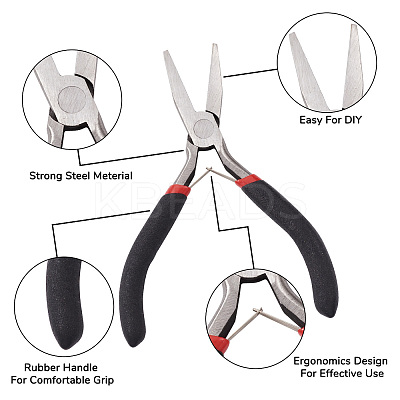Carbon Steel Jewelry Pliers Sets PT-TA0001-09-1