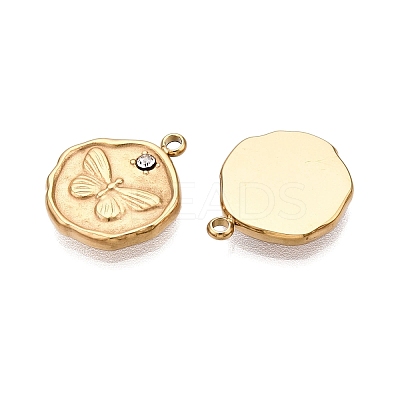 304 Stainless Steel Pendants STAS-L022-274G-1