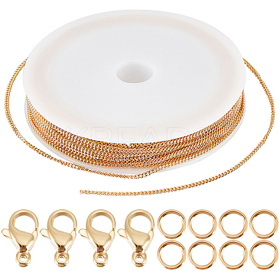 DIY Chain Bracelet Necklace Making Kit CHC-BBC0001-09-1