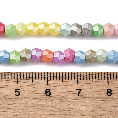 Baking Paint Glass Beads Strands LAMP-R020-02A-1