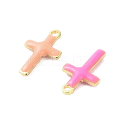304 Stainless Steel Enamel Charms X-STAS-K303-01B-G-1