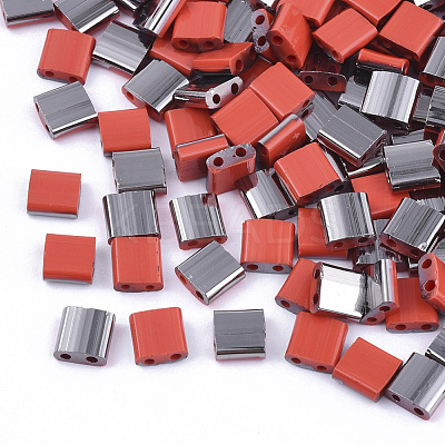 FGB 2-Hole Glass Seed Beads X-SEED-S031-L-045-H-1