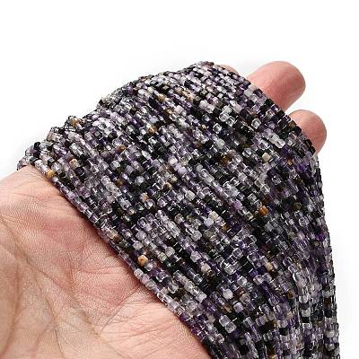 Natural Purple Fluorite Beads Strands LS-G-RM2025-32B-04-1