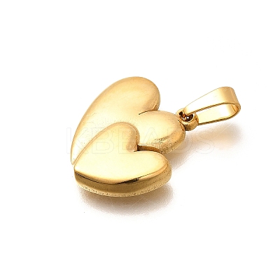 304 Stainless Steel Pendants STAS-B079-02G-01-1