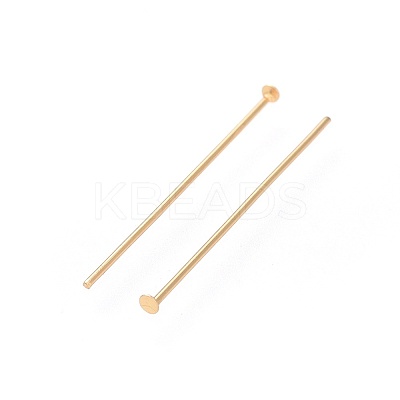 304 Stainless Steel Flat Head Pins LS-X-STAS-G205-01C-G-1