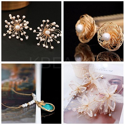DIY Wire Wrapped Jewelry Kits DIY-BC0011-81A-03-1