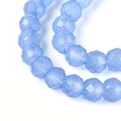 Imitation Jade Glass Beads Strands GLAA-T028-3mm-11L-1