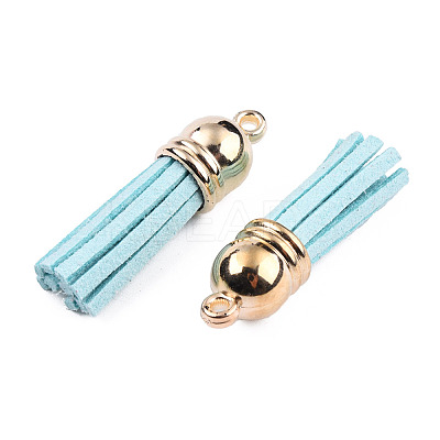 Faux Suede Tassel Pendant Decorations X-FIND-R095-017LG-1