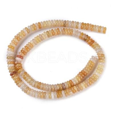 Natural Topaz Jade Beads Strands G-Q159-B05-01-1