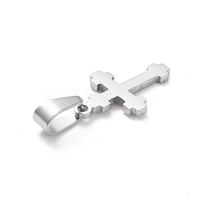 Non-Tarnish 304 Stainless Steel Pendants LS-STAS-L216-33P-1