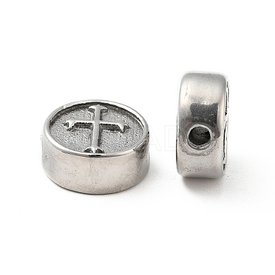 Tarnish Resistant 304 Stainless Steel Beads STAS-C055-04P-1