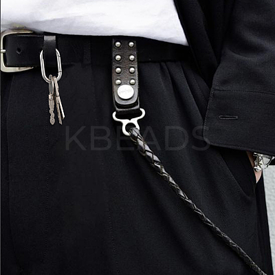 2Pcs Stainless Steel Spring Gate Clasps FIND-BBC0004-49-1