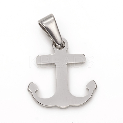 Tarnish Resistant 304 Stainless Steel Pendants STAS-I136-29A-P-1