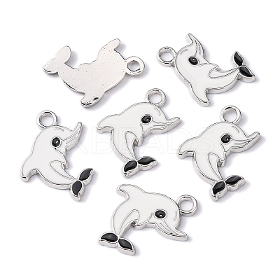 Alloy Charms LS-EA2908Y-1