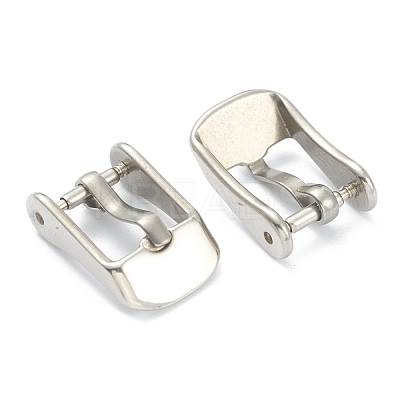 Non-Tarnish 304 Stainless Steel Watch Straps Buckle Replacement STAS-J035-B-1