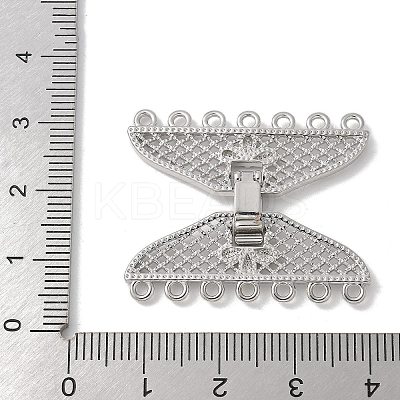 Brass Snap Clasps KK-U052-26P-1