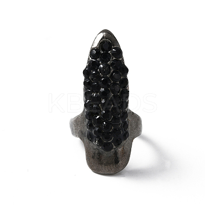 Alloy Women Finger Nail Rings LS-MRMJ-WH0077-028A-B-1