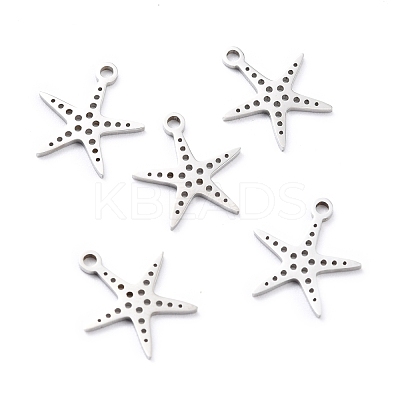 Non-Tarnish 201 Stainless Steel Charms STAS-D176-03P-1