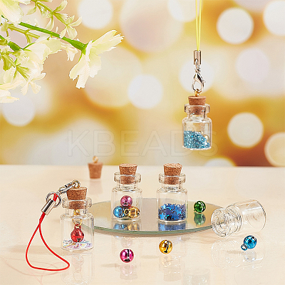DIY Wish Bottle Pendant Decoration Making Kit DIY-BC0006-59-1