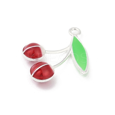 Alloy Enamel Pendants PALLOY-R151-43P-02-1